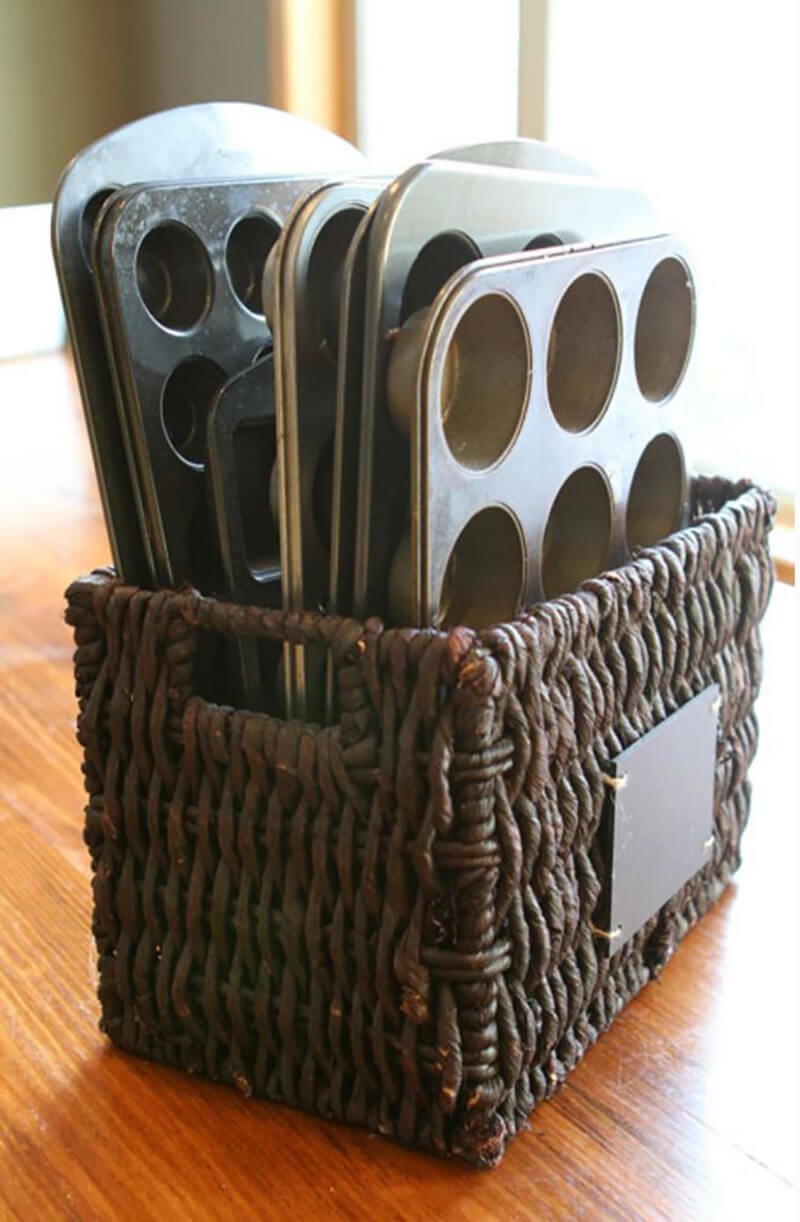 All Your Muffin Tins in One Basket