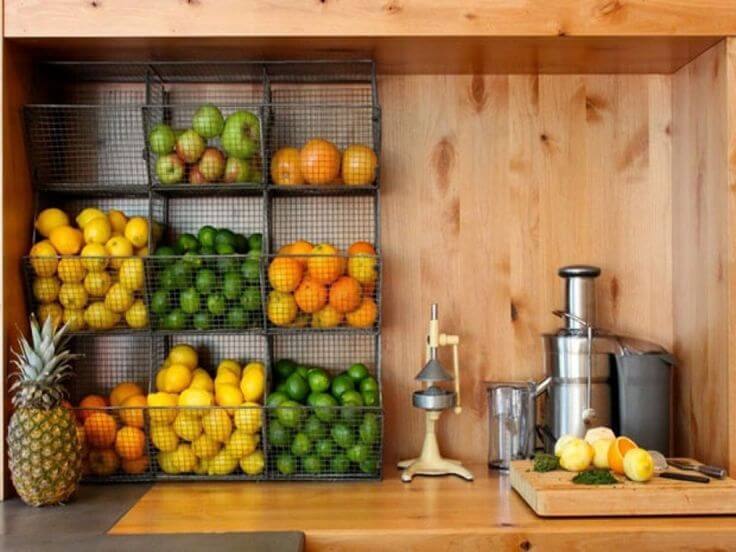 Sweet and Tidy Fruit Juicing Station