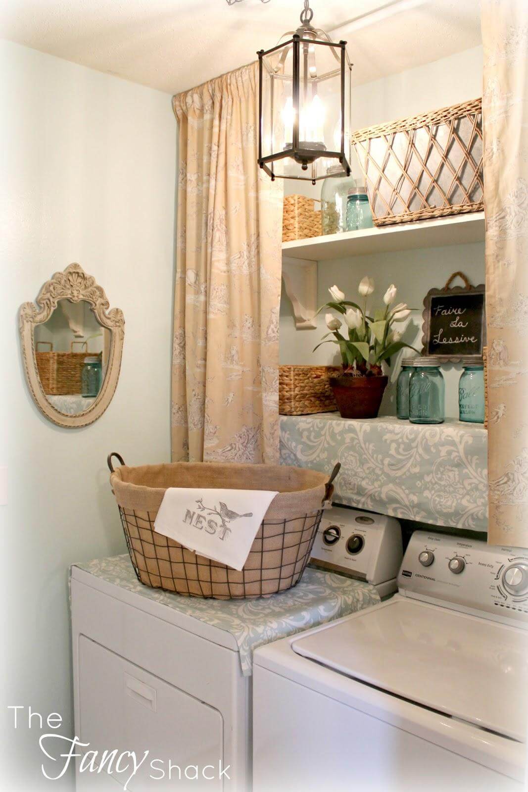 Shabby Chic Laundry Room