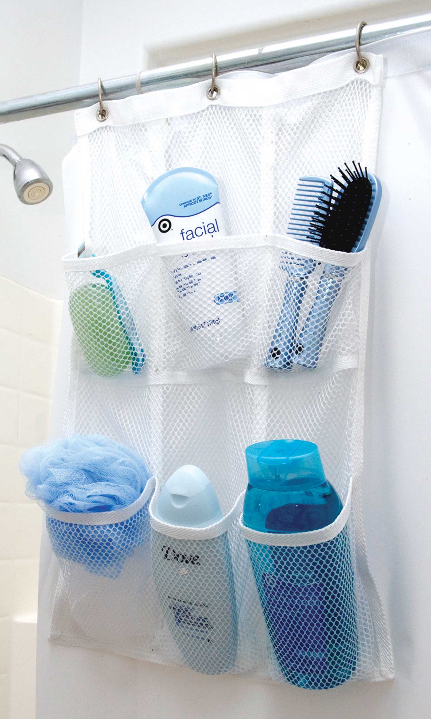 Shelf-Free Hanging Shower Tote