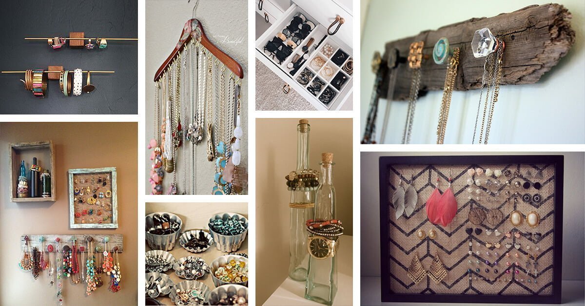 Featured image for 27 Brilliant Jewellery Organizer Ideas that Will Add Fun to Organization