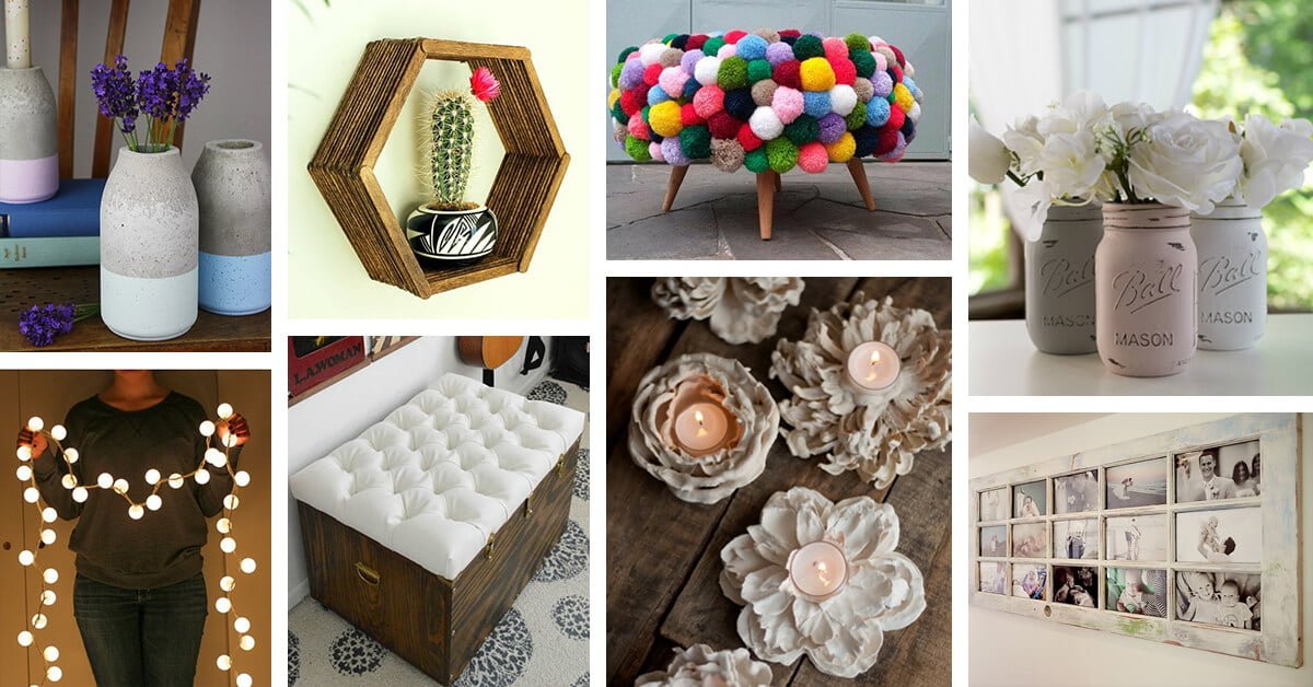 Featured image for “35 Fun and Easy DIY Home Decor Projects You Can Do This Weekend”