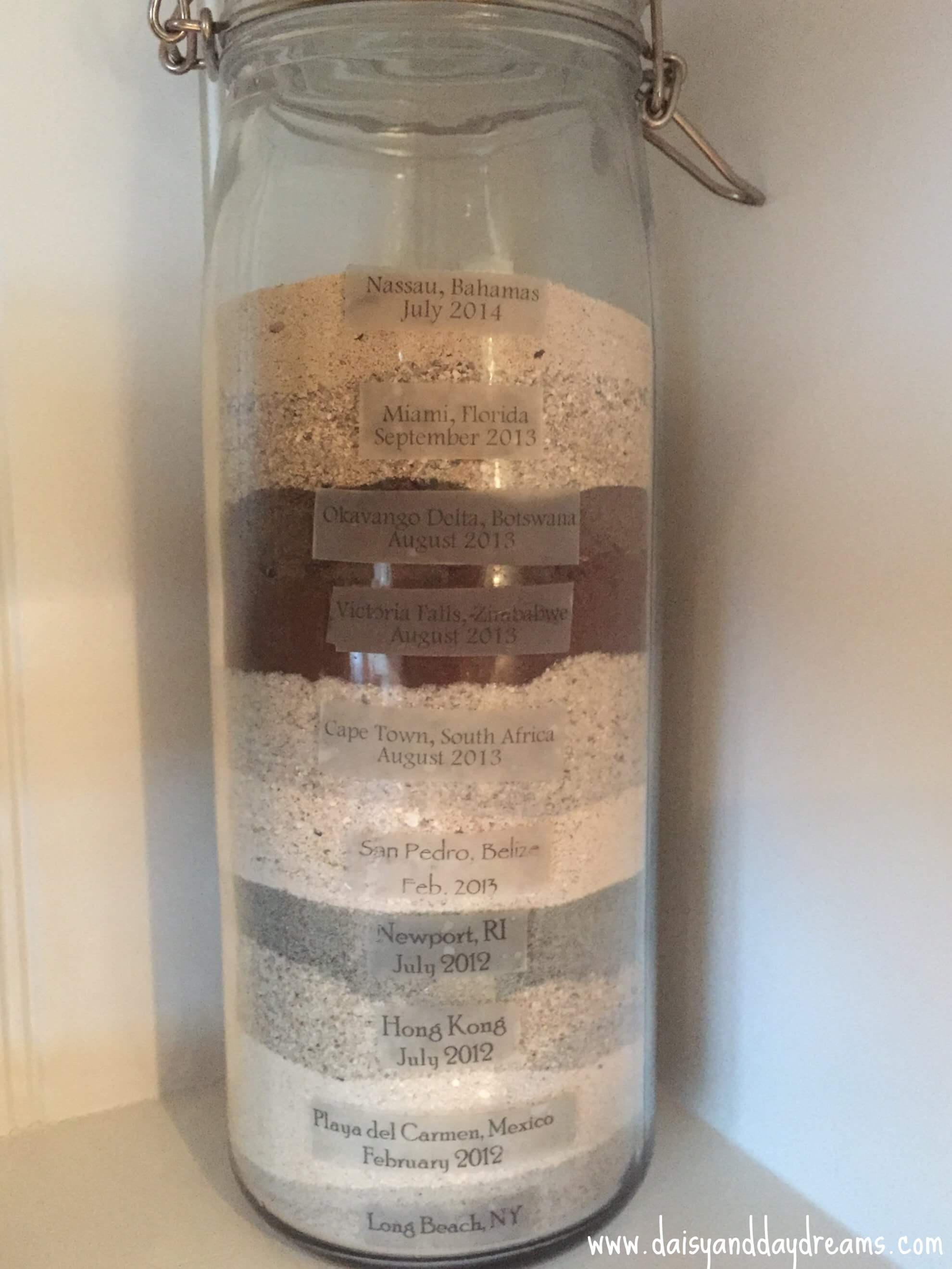 Sand and Dirt Sample Jar