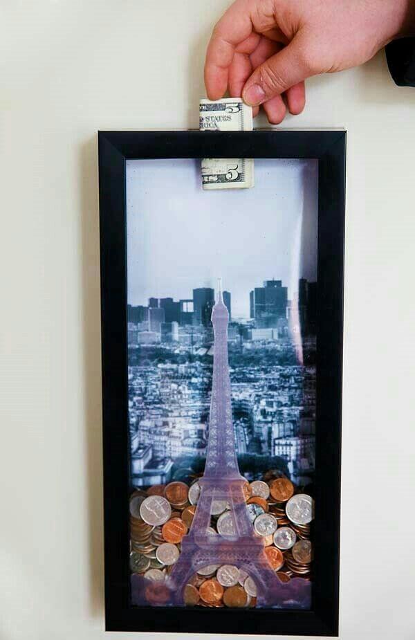 Foreign Currency Shadow Box