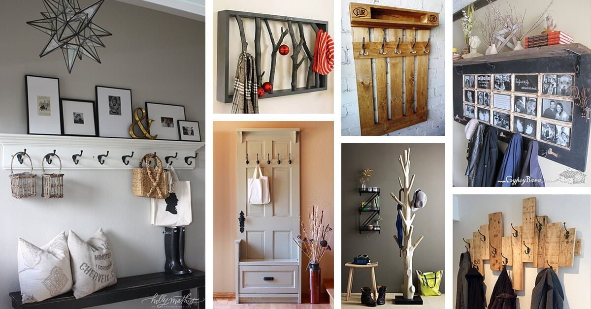 Featured image for “28 Eye Candy Coat Rack Ideas You Will Be Hooked On”