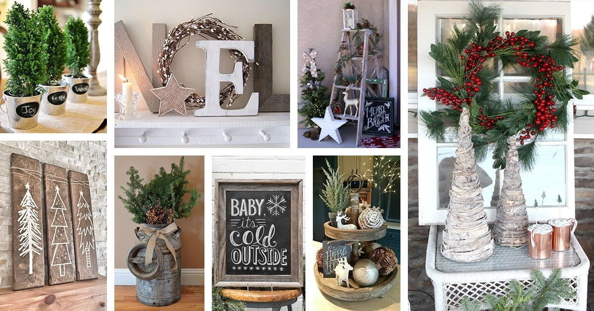 Featured image for “38 Festive Rustic Farmhouse Christmas Decor Ideas to Make Your Season Both Merry and Bright”