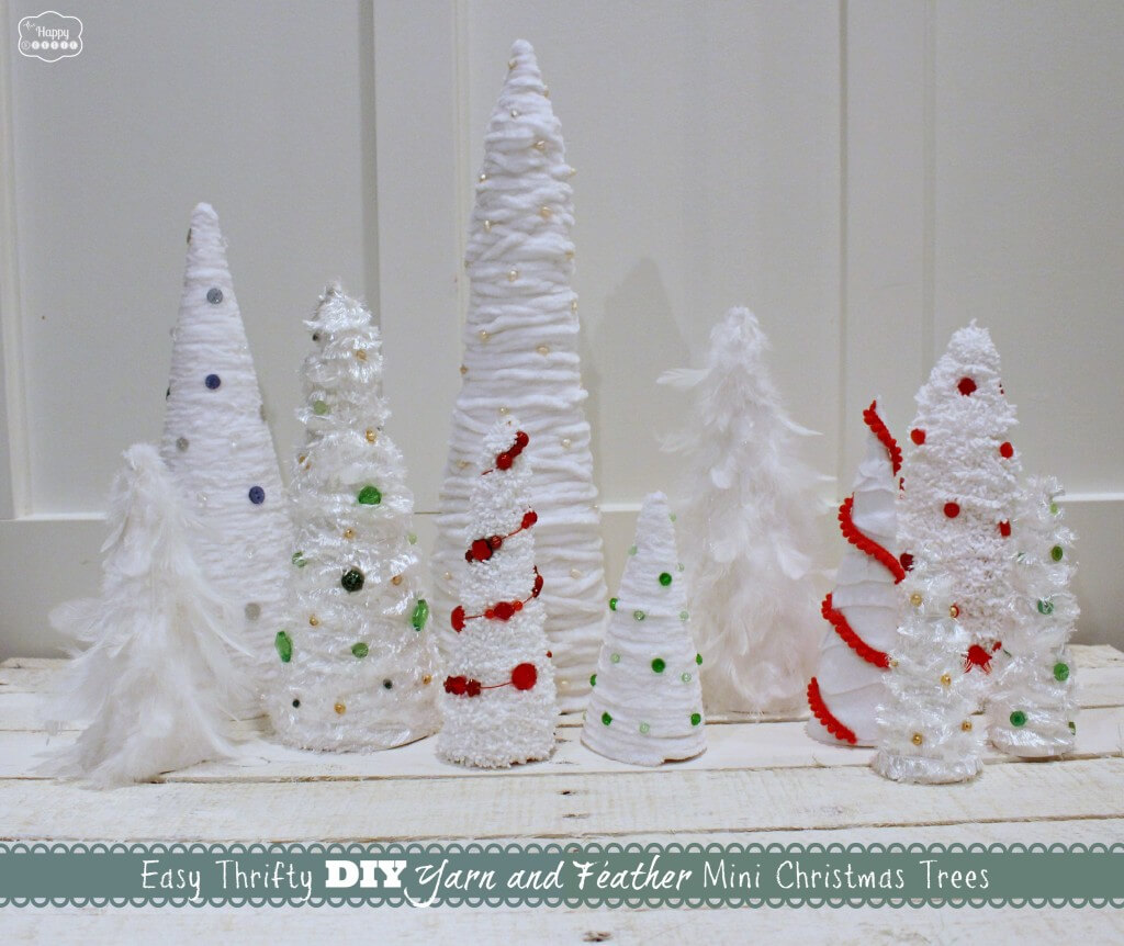 Easy 10-Cent DIY Christmas Trees