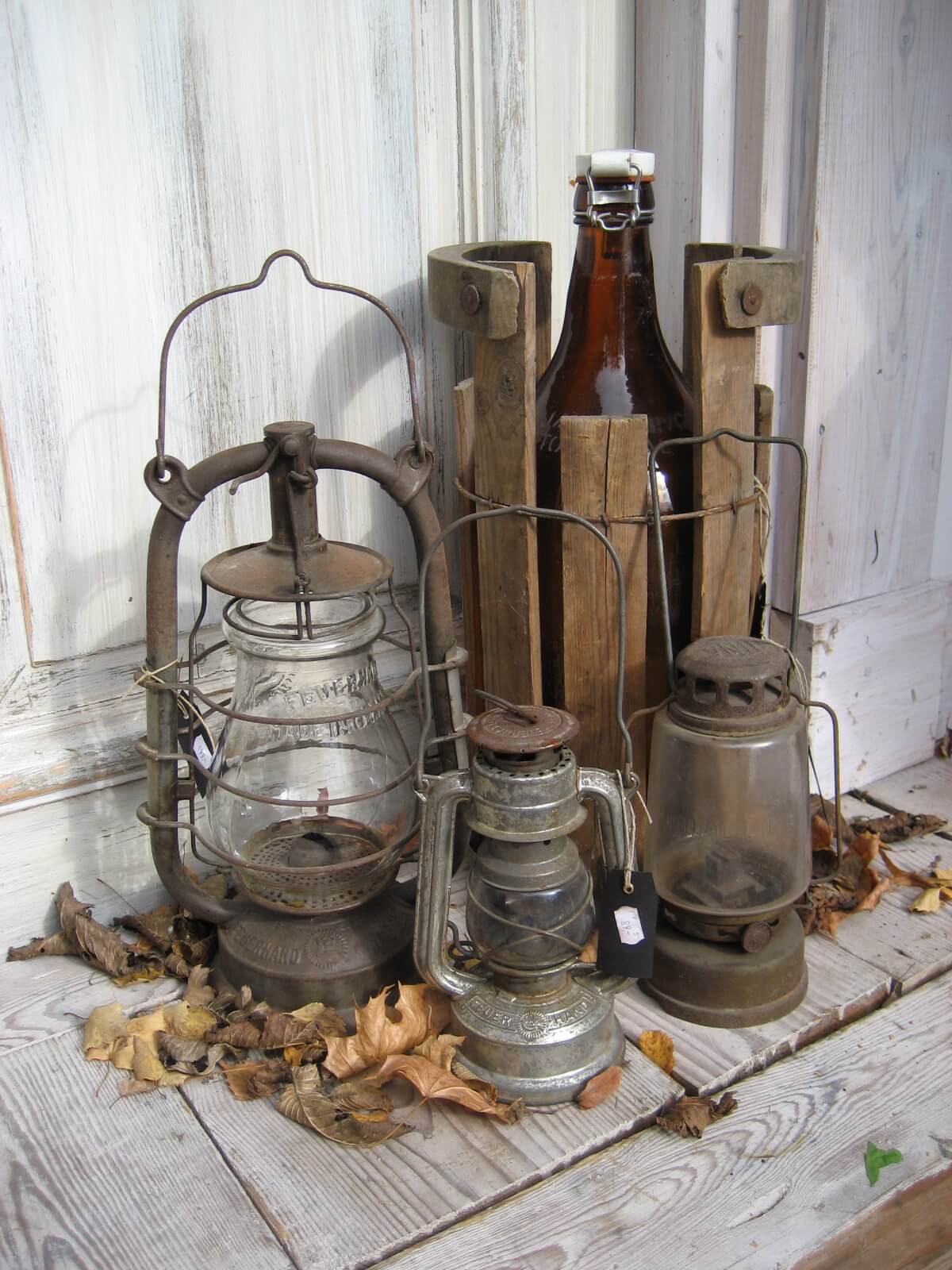 A Cluster of Rusty Lanterns