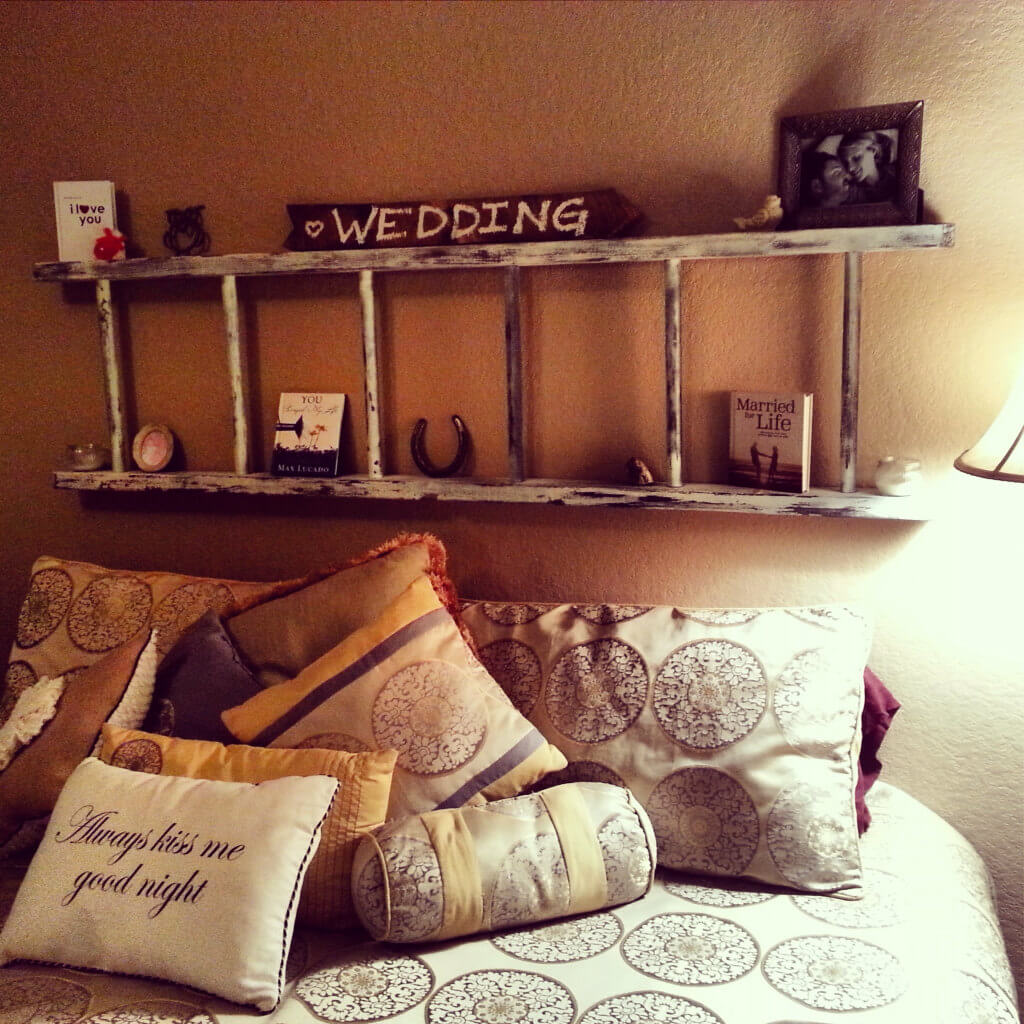 Sweet Over-the-Bed Country Keepsake Shelf