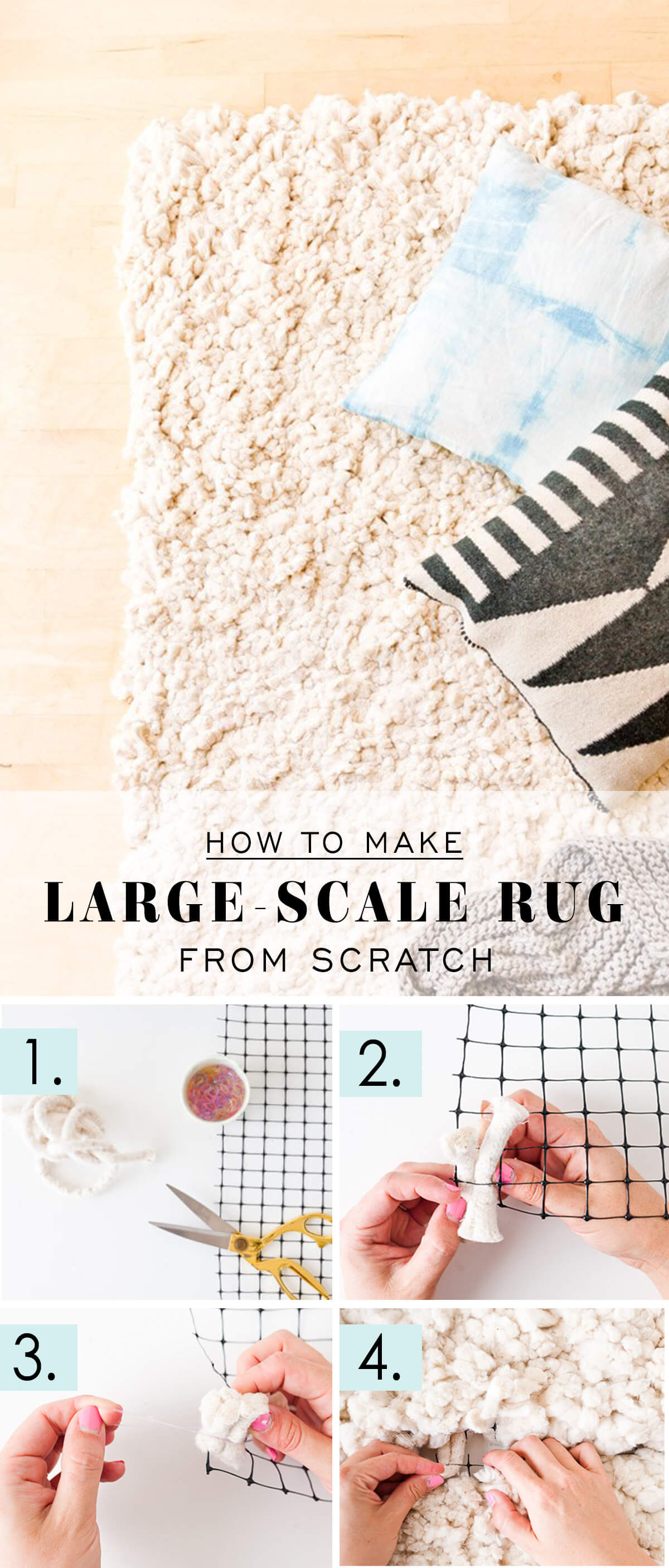 Make Your Own Room-Size Rug