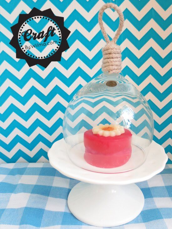 Mini Bell Jar From Wine Glass