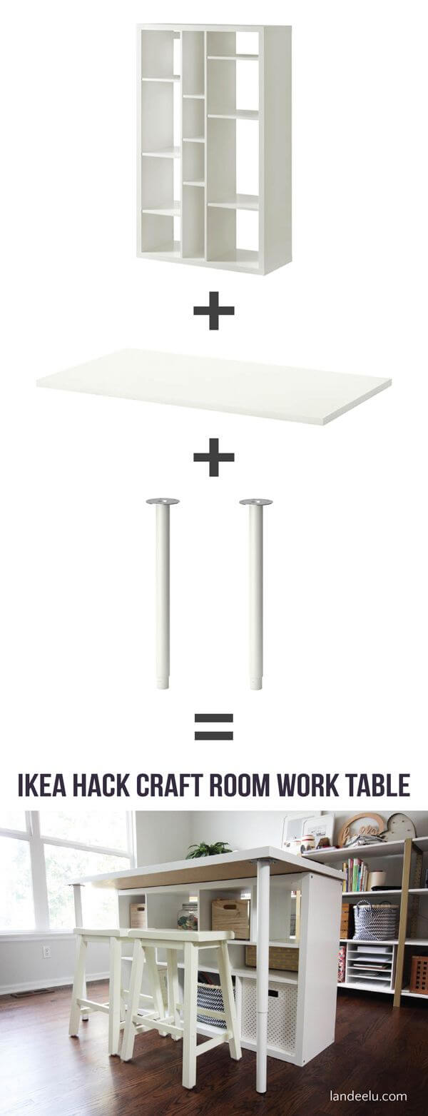 Easy and Elegant Craft Table