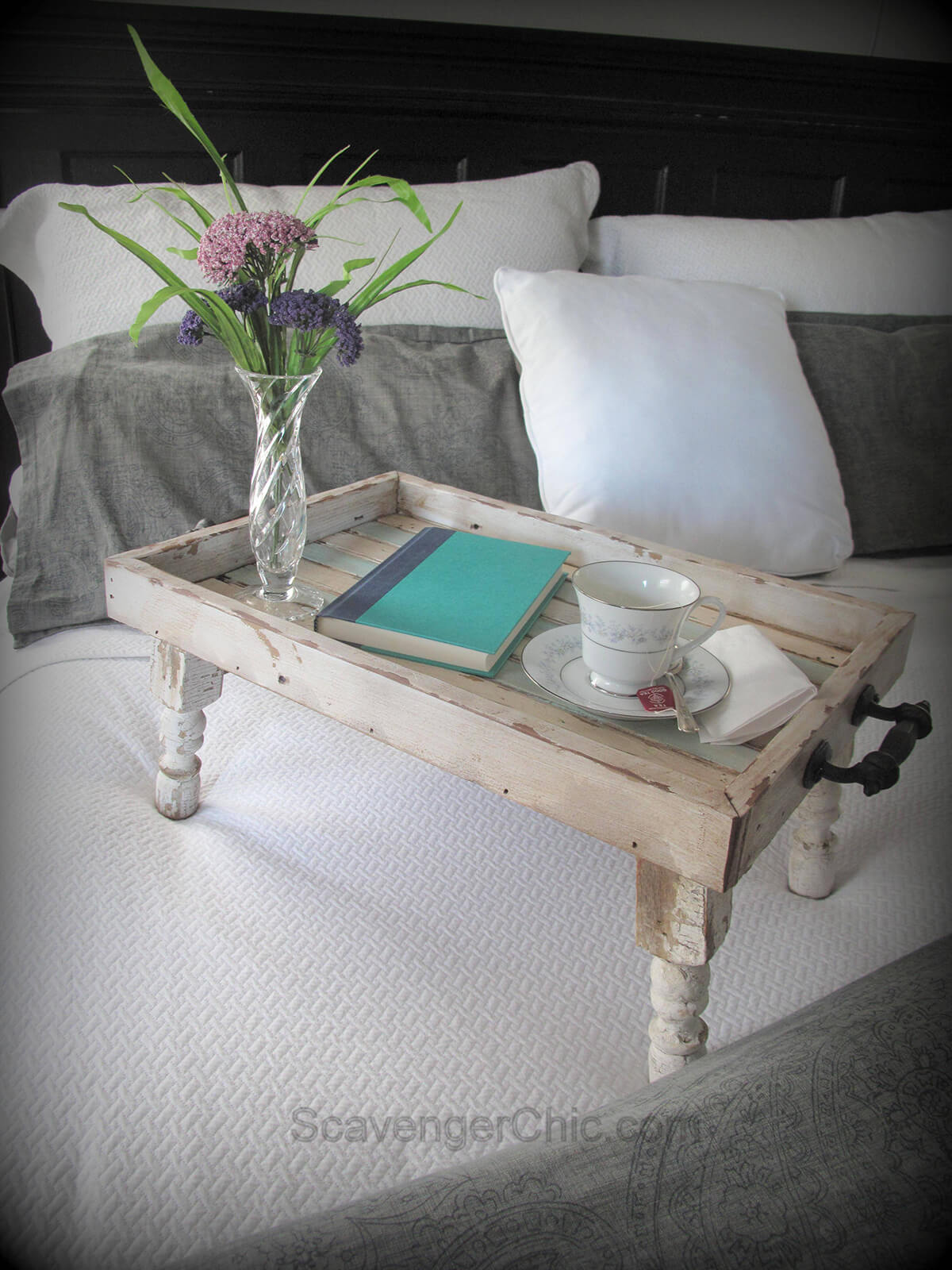 Breakfast in Bed Serving Tray