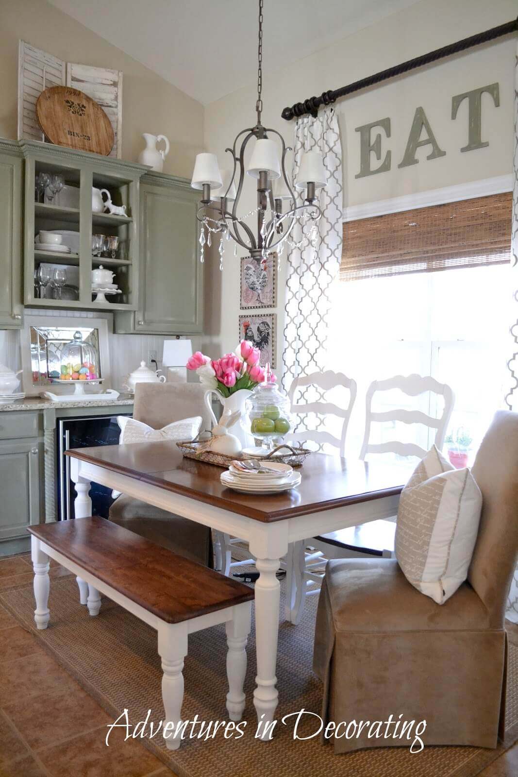 Farmhouse Furniture and Decor Ideas for Dinettes