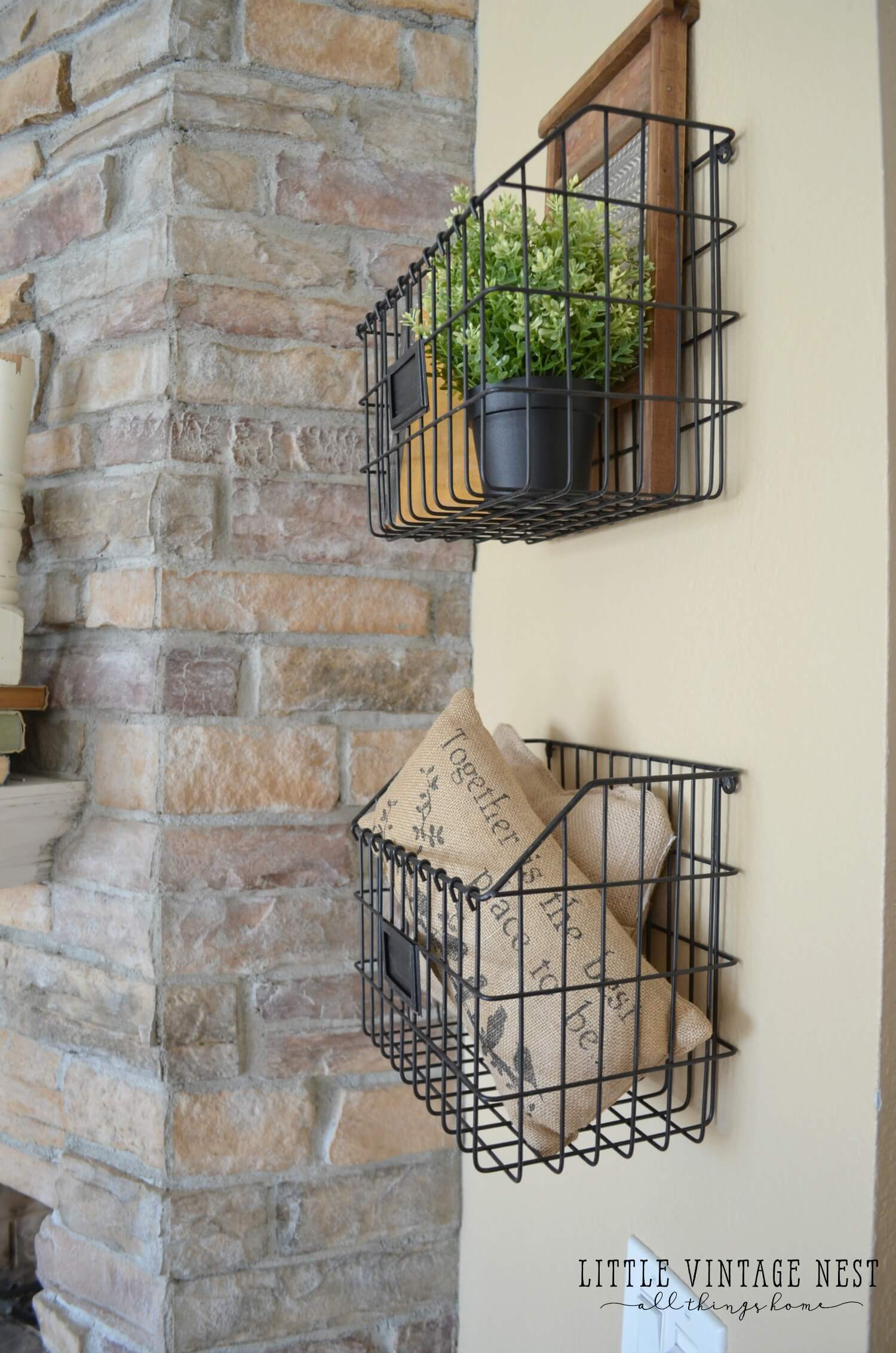 Washing Board Backed Wire Organizers