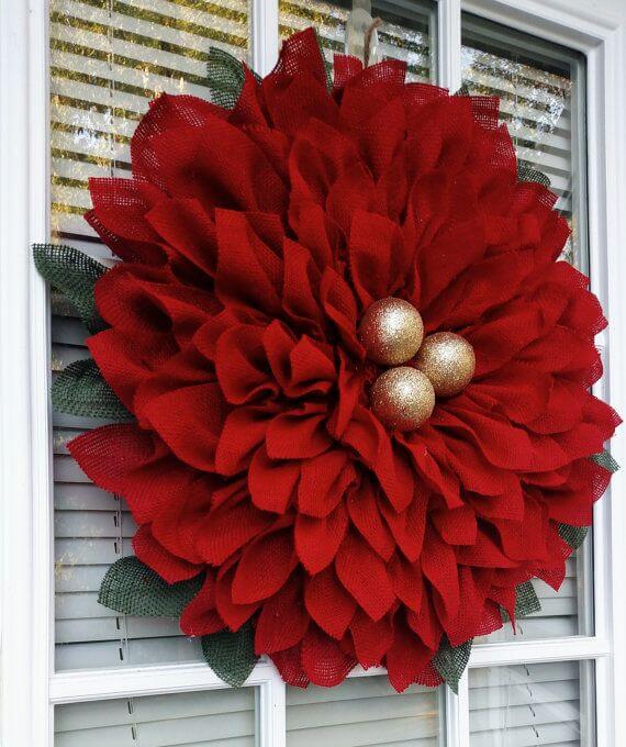 Super Lush Multi-Layered Giant Poinsettia