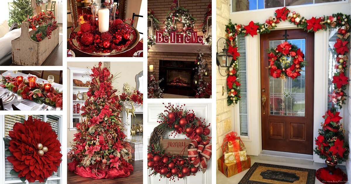 Featured image for “40+ Red Christmas Decor Ideas to Get Everyone into the Holiday Spirit”