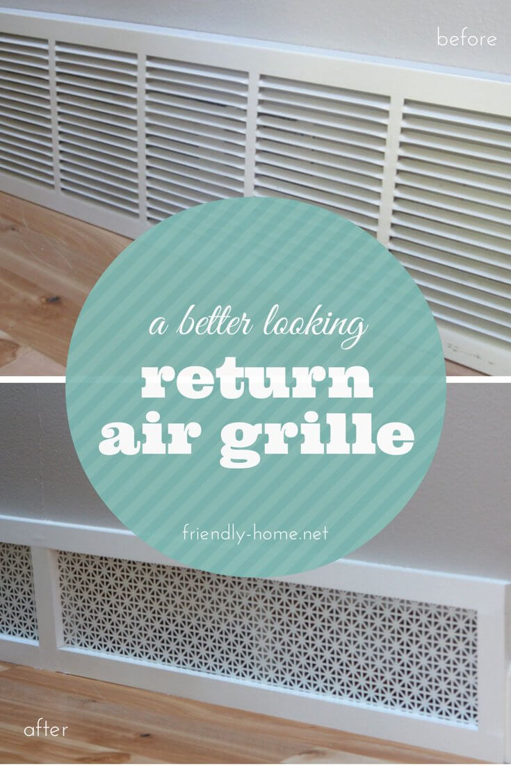 Pretty Patterned Return Air Grille Concept