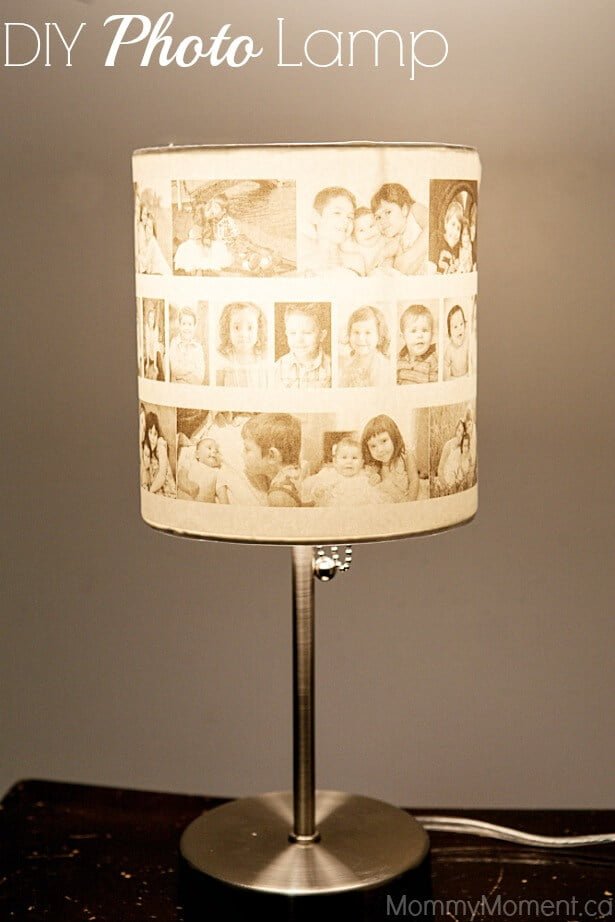 Black and White Memories Lampshade