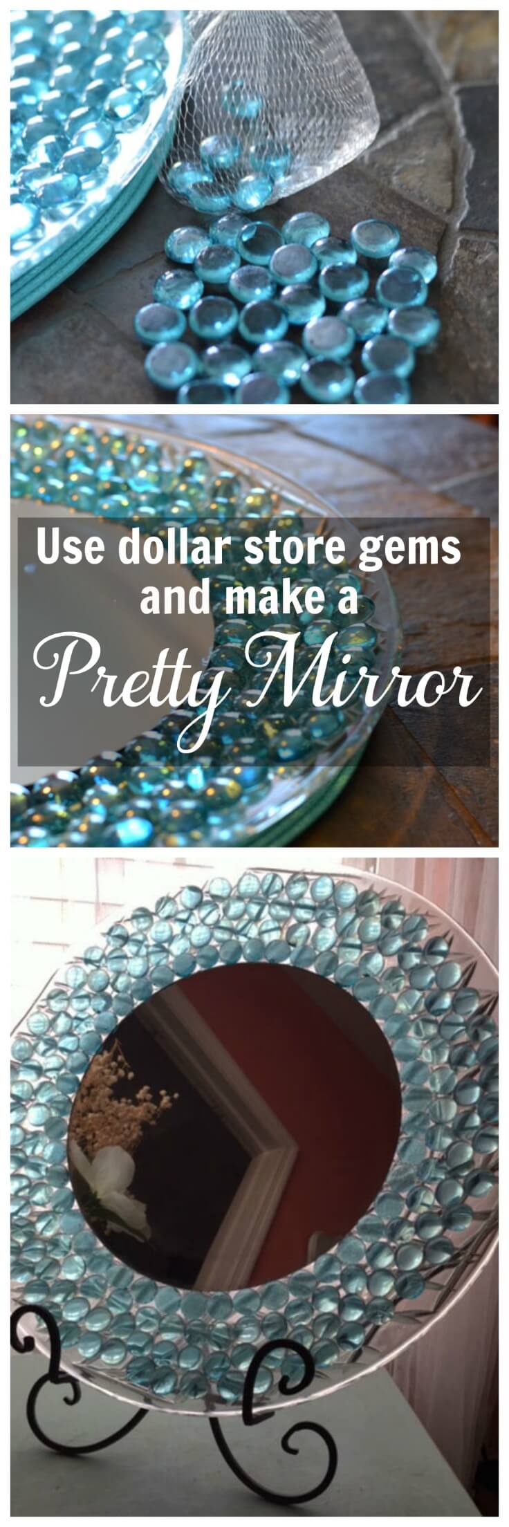 Get a Bottle Glass Mirror for Less