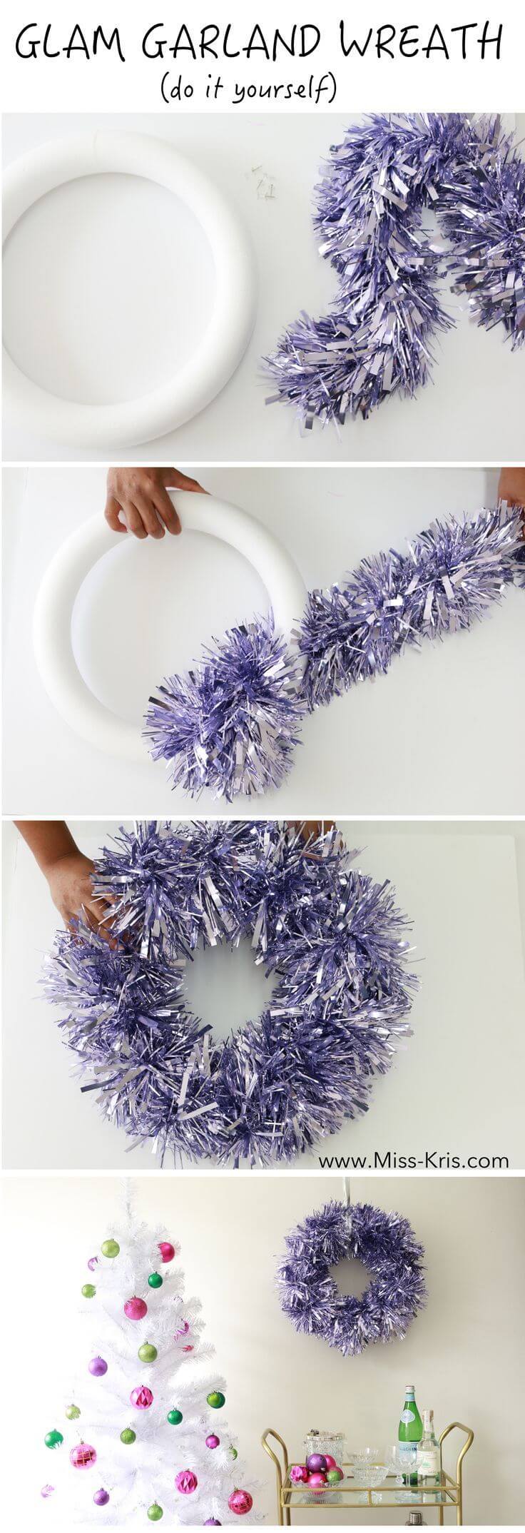 From Garland to Wreath in 5 Minutes