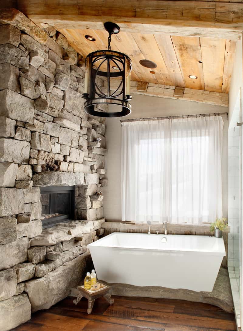 Gothic Interior Stone Wall Ideas