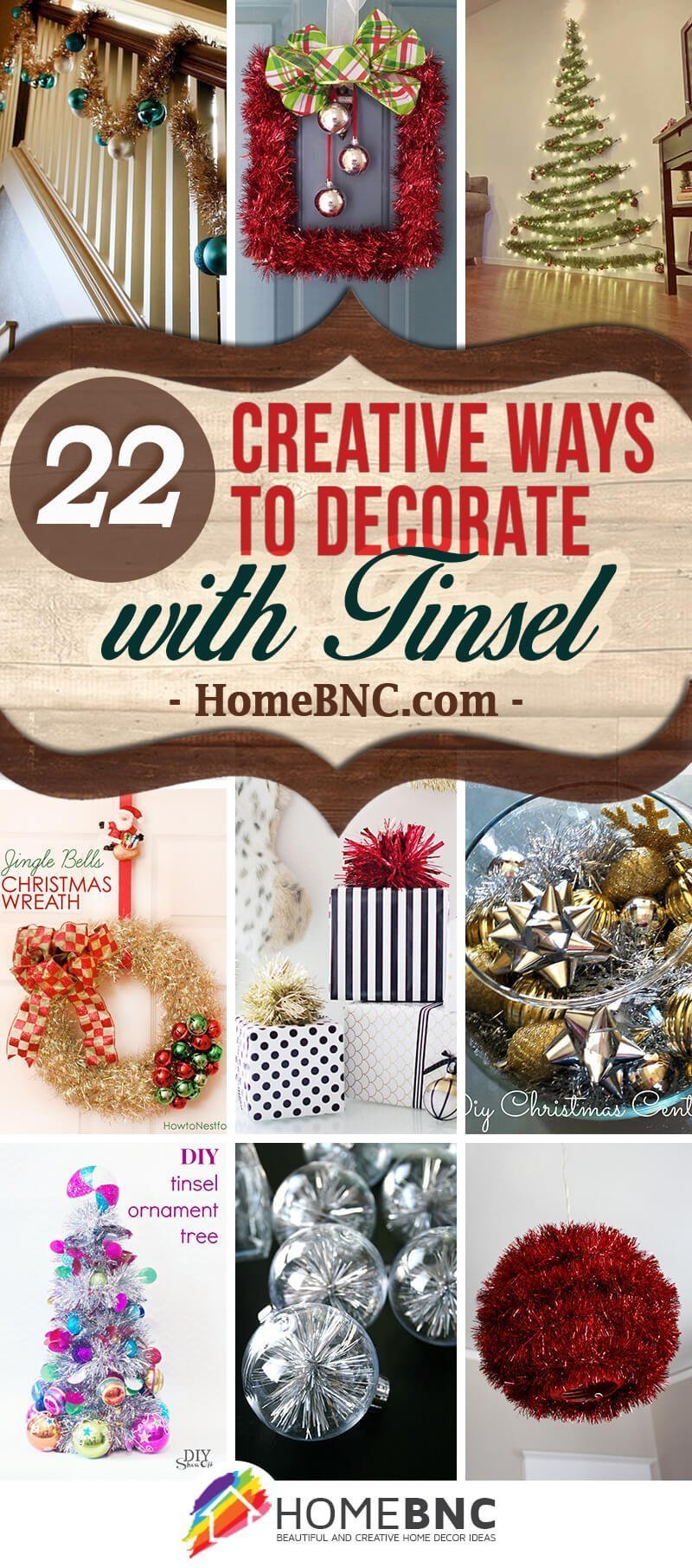 Tinsel Decorating Ideas