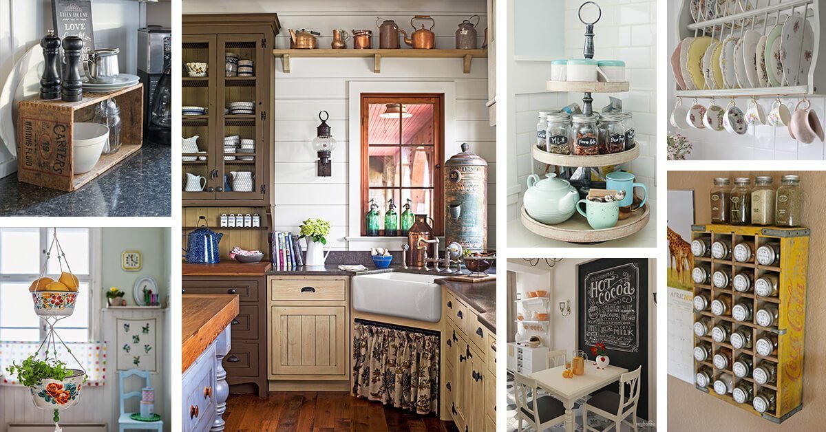 Featured image for “34 Vintage Kitchen Decor Ideas for a Timeless Retro Look”