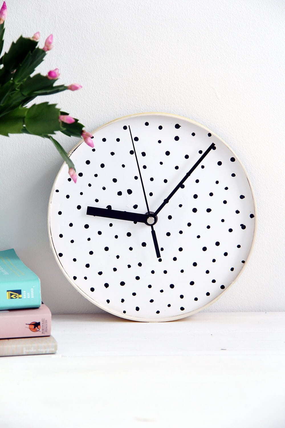 Tick Tock Polka Dot Timekeeper