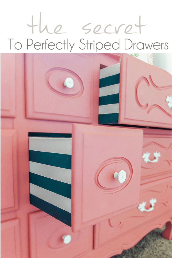 Surprise Them with Striped Drawers