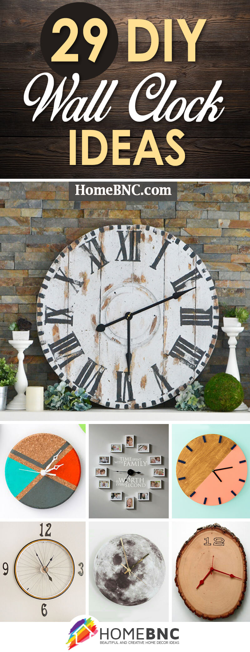 DIY Wall Clock Ideas