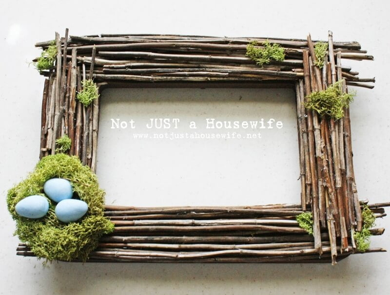 Easter Egg Nest Picture Frame