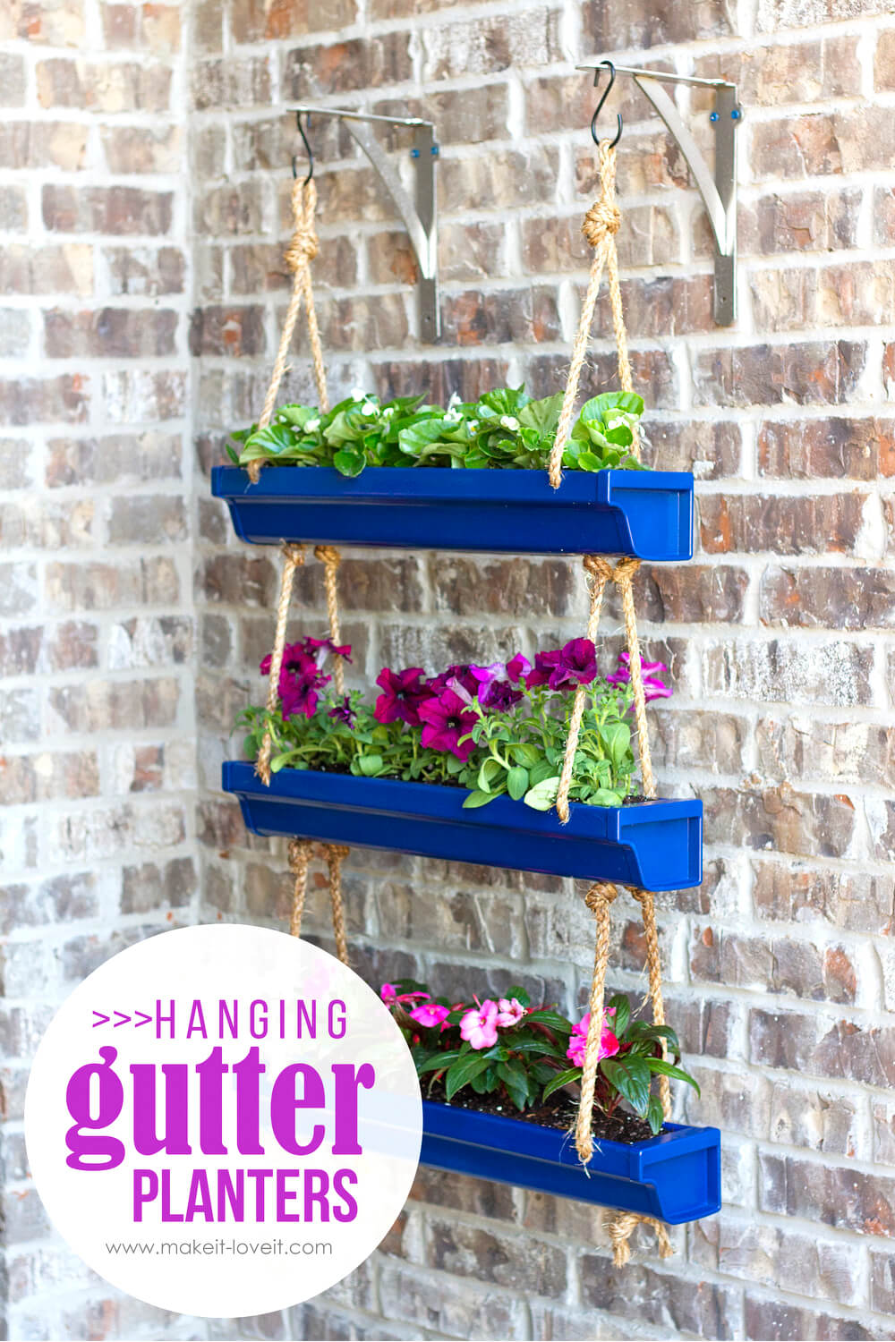 The Prettiest Way to Repurpose Gutters