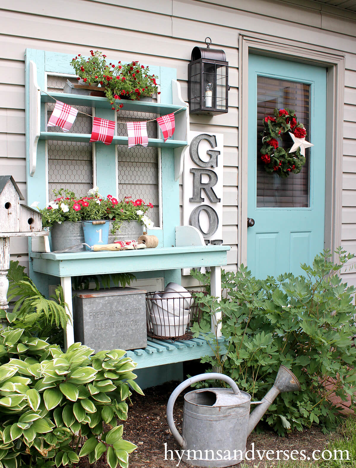 Garden Décor that Matches Your Door