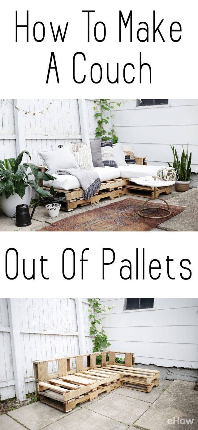 One-Picture Plans for a Pallet Couch