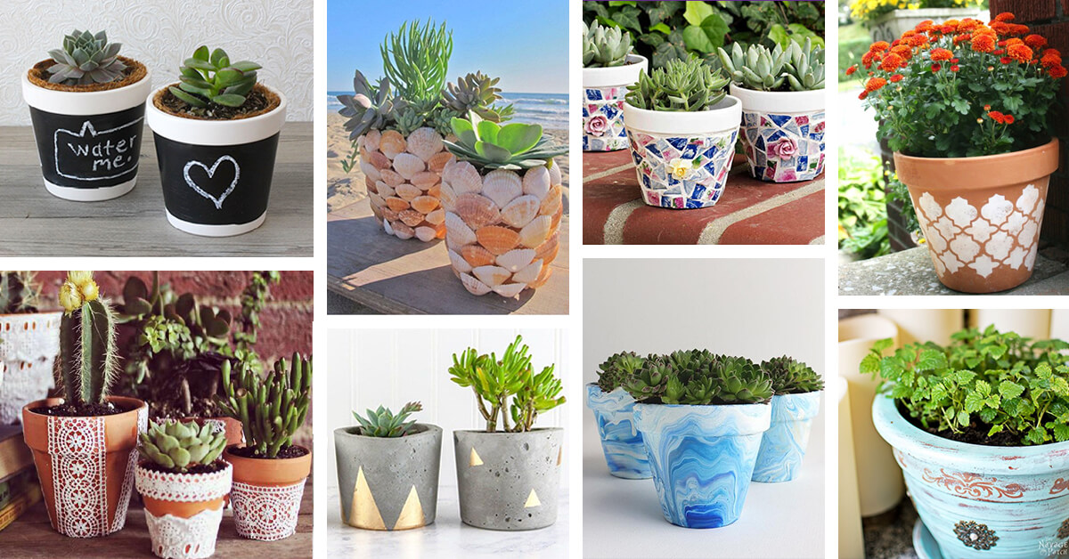 Featured image for 30 Fresh as a Daisy DIY Flower Pot Ideas for Stylish Gardeners