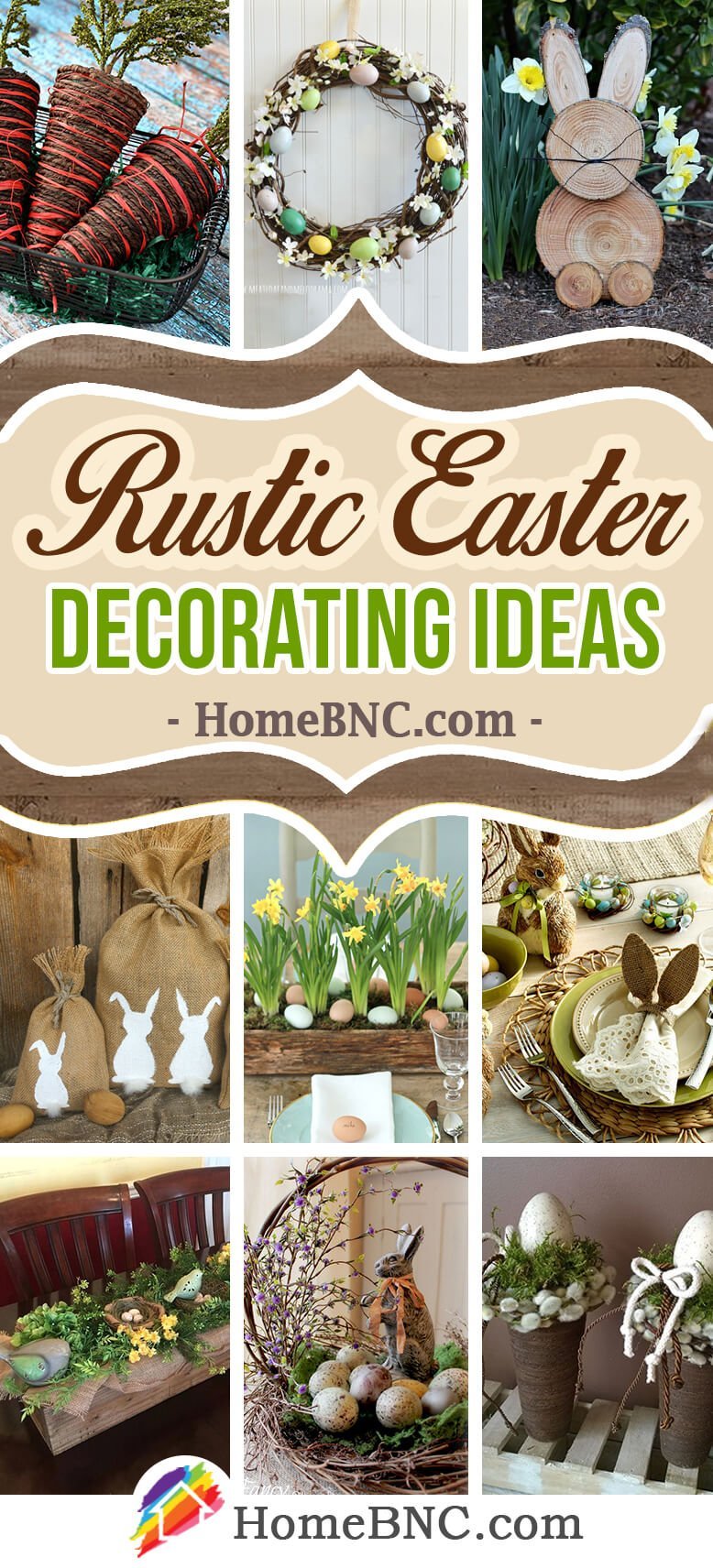 Rustic Easter Decoration Ideas