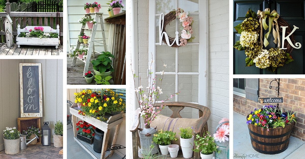 Featured image for 30+ Rustic Spring Porch Decor Ideas to Help you Get Your Outdoor Space Ready for Spring