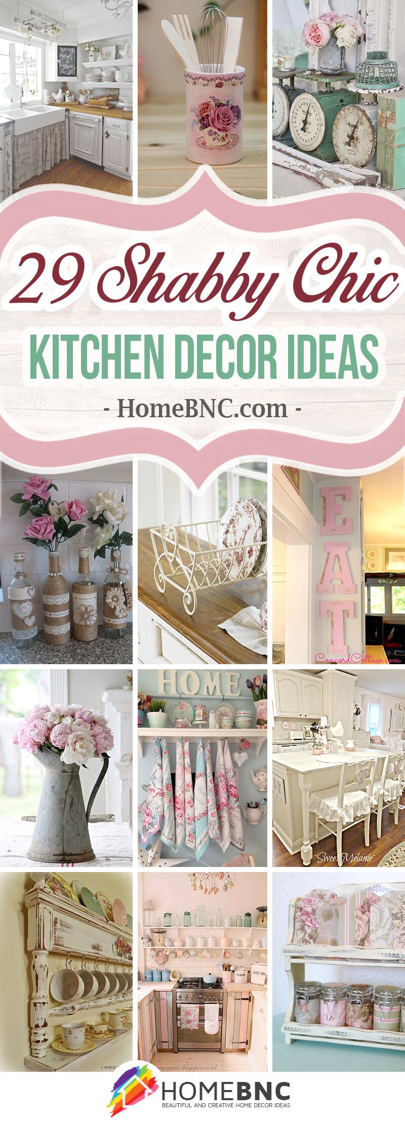 Shabby Chic Kitchen Decor Ideas