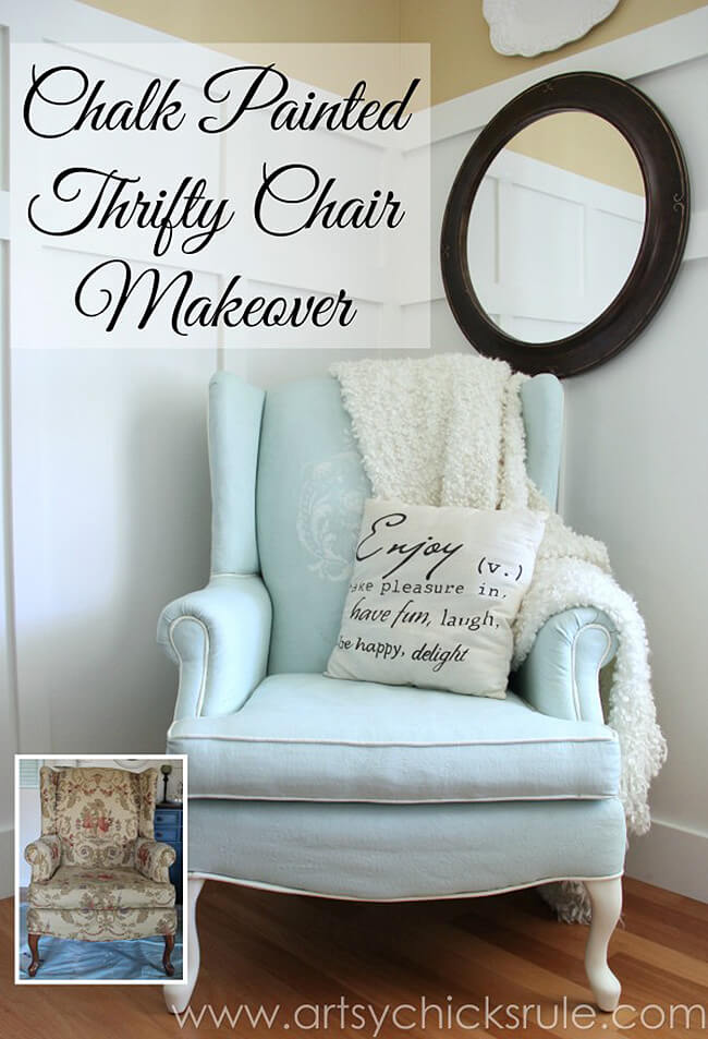 DIY Shabby Chic Furniture Idea with Chalk Paint