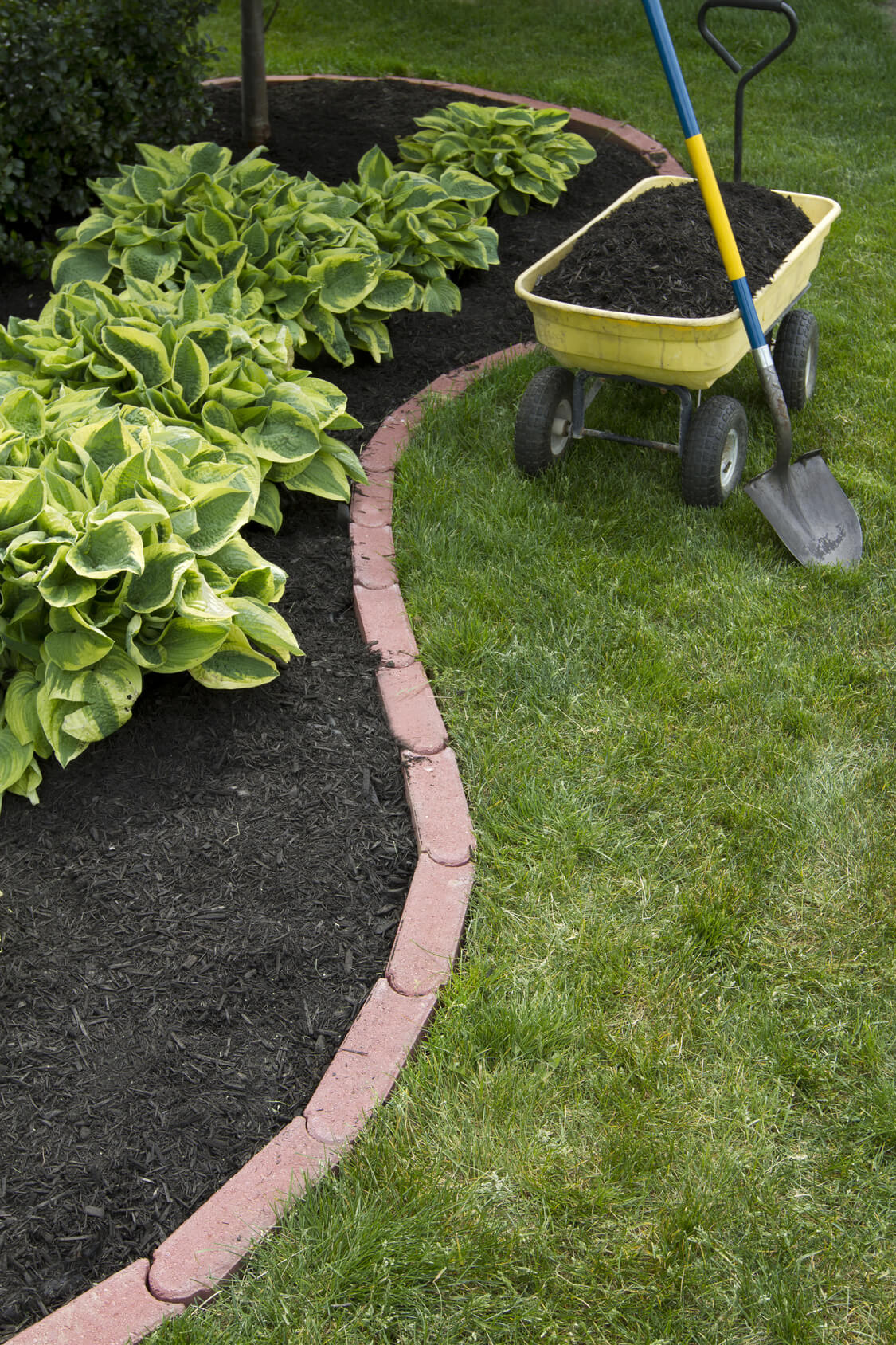 Linked Soft Red Edging Bricks