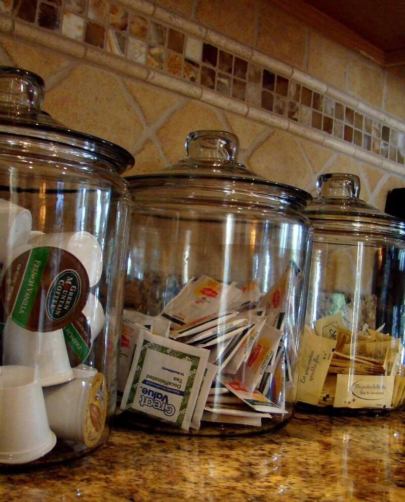 Oversized Cookie Jars for Coffee and Tea