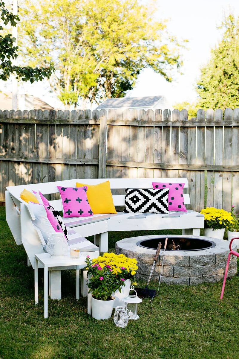 Rocky Mountain Fireside Bench