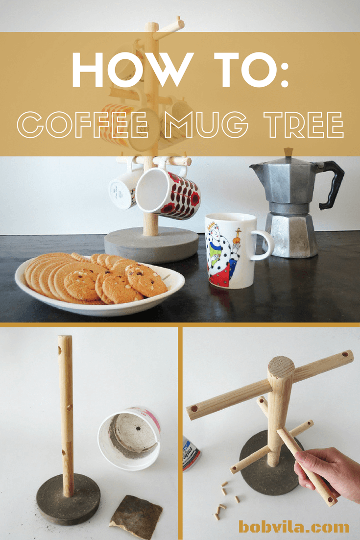 Super Easy DIY Mug Tree