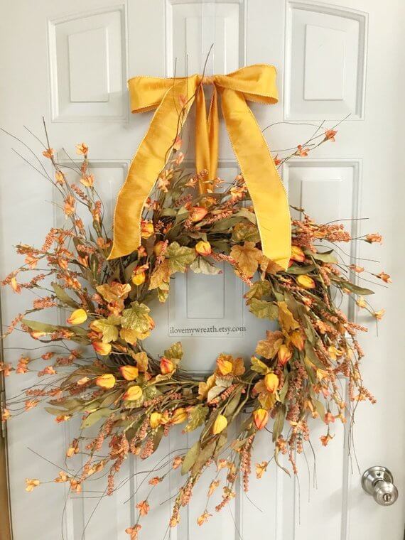 Bold Front Door Wreath