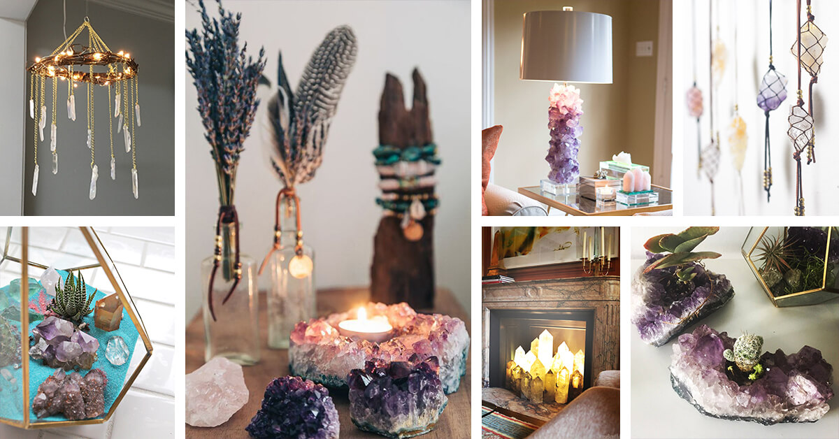 Featured image for 31 Crystal Decor Ideas to Add Glamour to Your Rooms