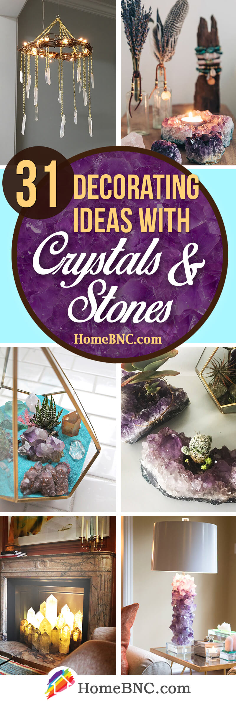 Design Ideas with Crystals and Stones 