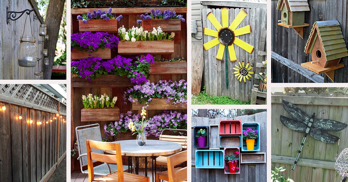 Featured image for “31 Unique Garden Fence Decoration Ideas to Brighten Your Yard”