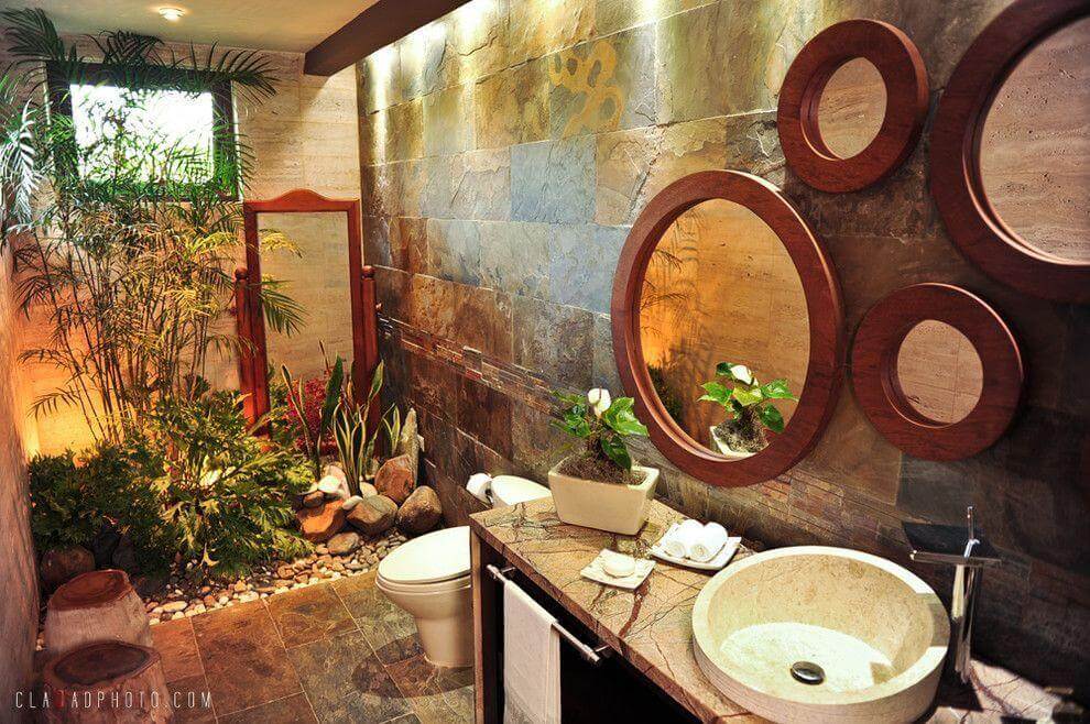 Bring the Outdoors Into Your Bathroom