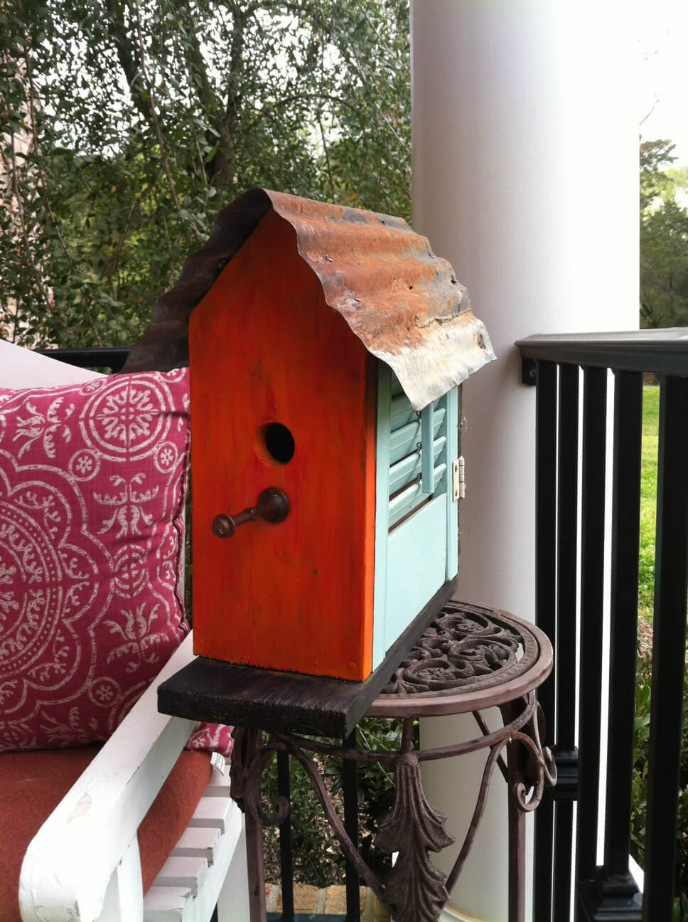 Build This Cute Shutter Birdhouse